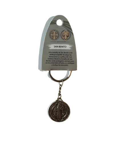 Keychain - Saint Benedict.