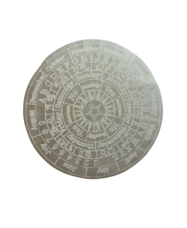 Selenite plate constellations