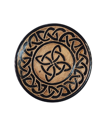 Witch Knot Wooden Ceremonial Plate