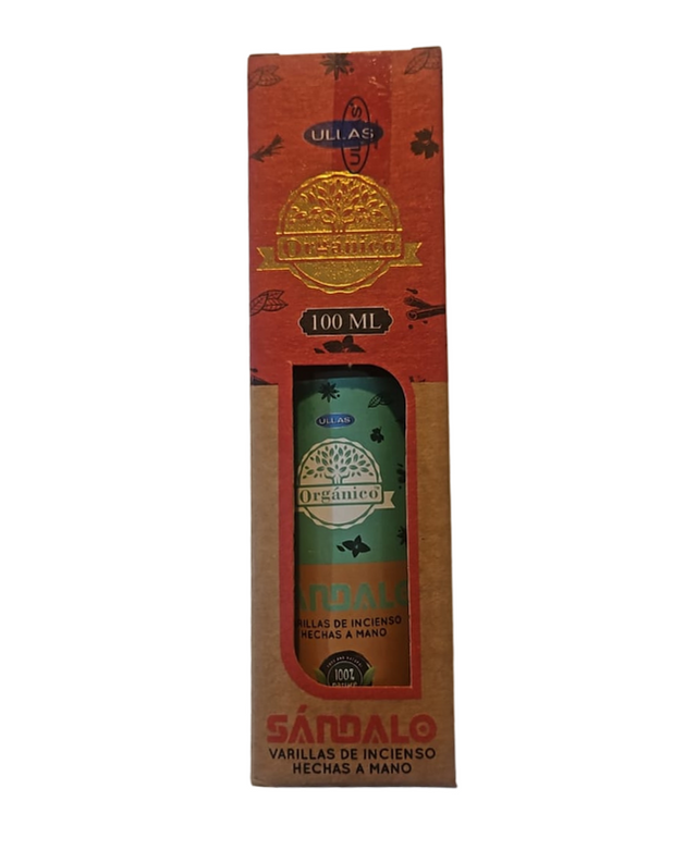 Spray esencial con base de aceite Ullas - Incienso, Canela, Copal, Lavanda, Mirra, Pachuli, Palo Santo, Ruda, Sándalo