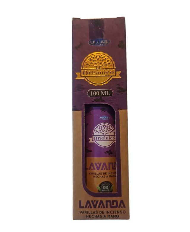 Spray esencial con base de aceite Ullas - Incienso, Canela, Copal, Lavanda, Mirra, Pachuli, Palo Santo, Ruda, Sándalo