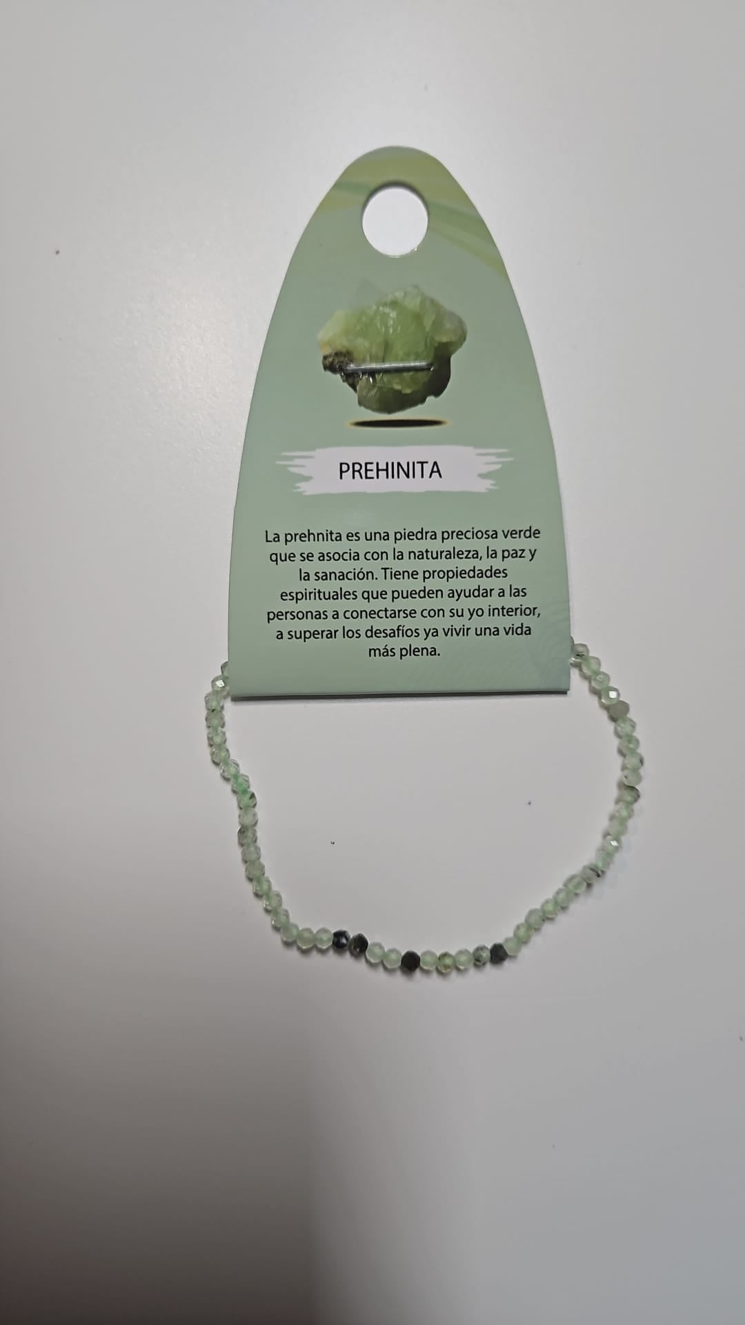 Pulsera Facetada Prehinita 4mm