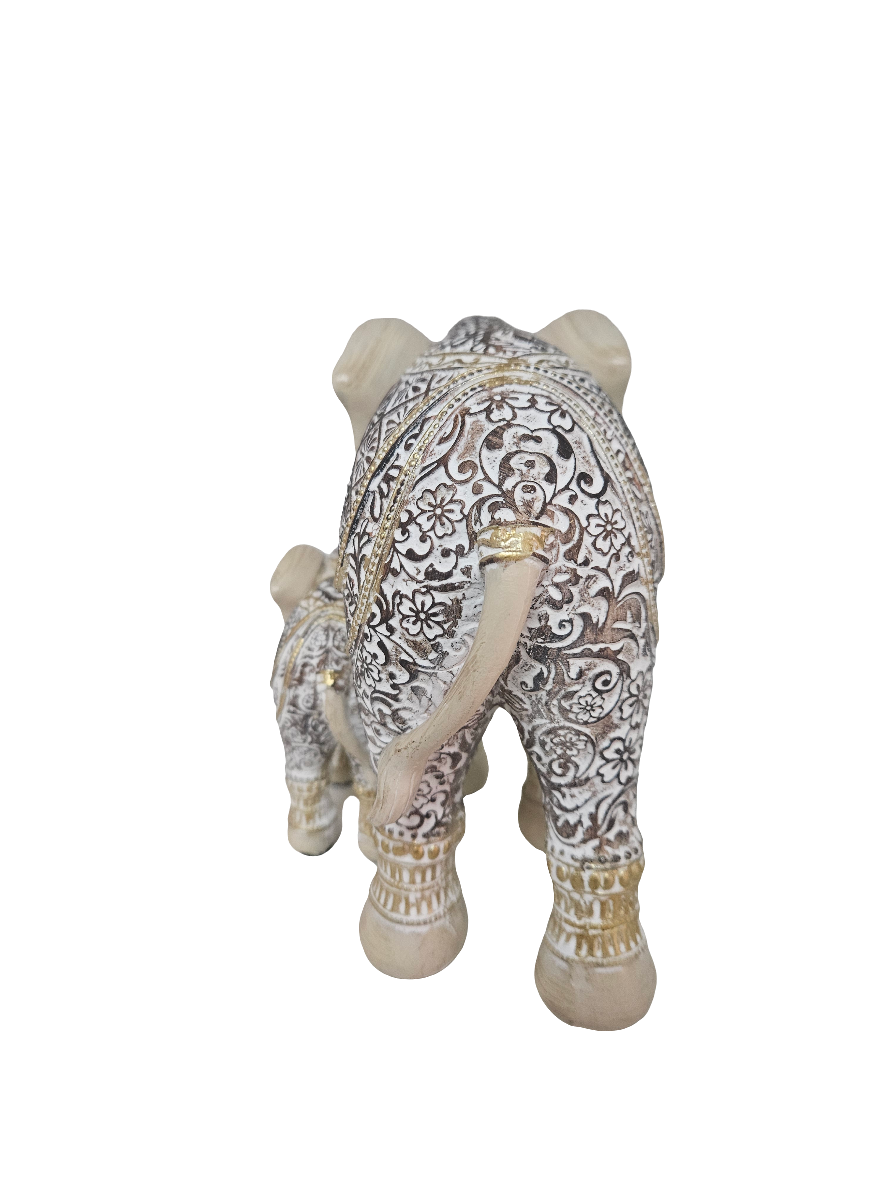 Figura - Elefante Mama y Bebe Sarayu