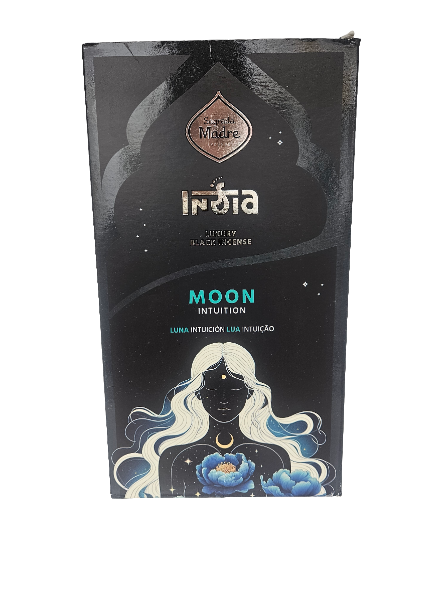 Incienso Varillas India Black Sagrada Madre - Aromas para Conexión y Crecimiento Espiritual