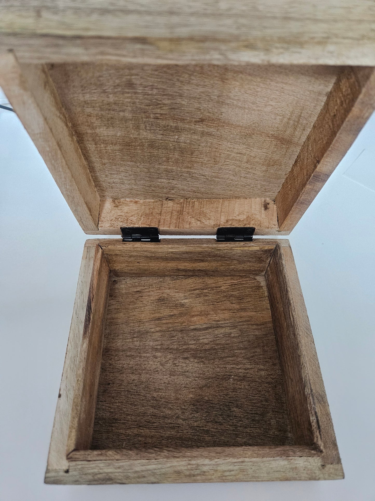 Caja Madera Cuadrada Para Rituales